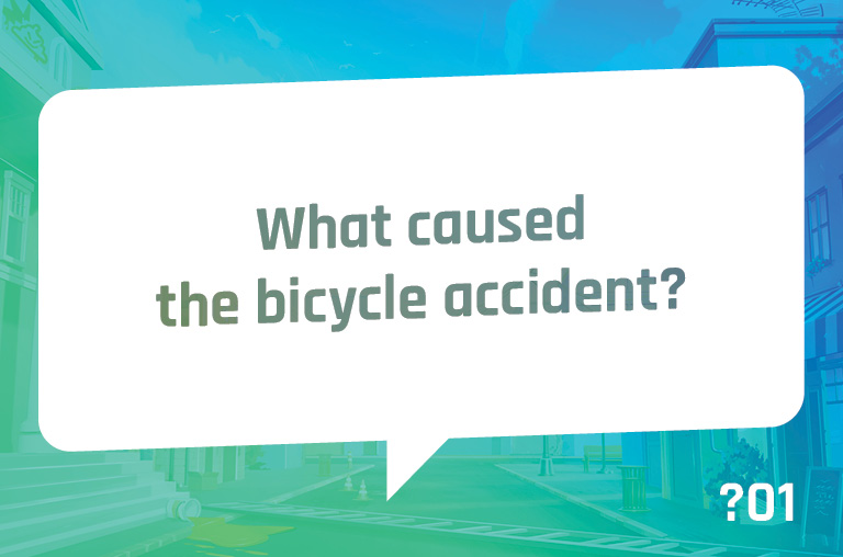 Quest ce qui a causé l'accident du kidz à vélo ?